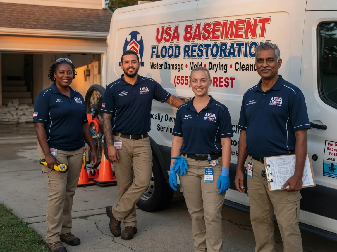 Basement Flood Cleanup company in Laneville, TX