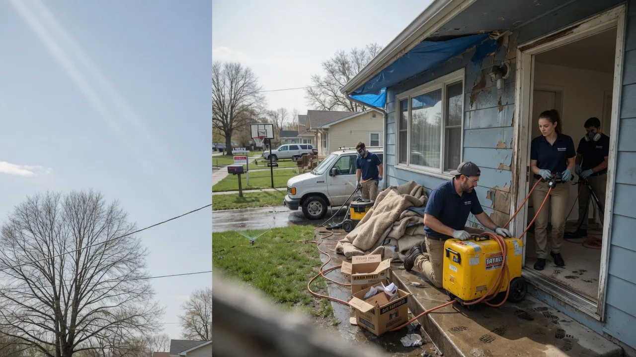 Basement Flood Cleanup in Laneville, TX near me